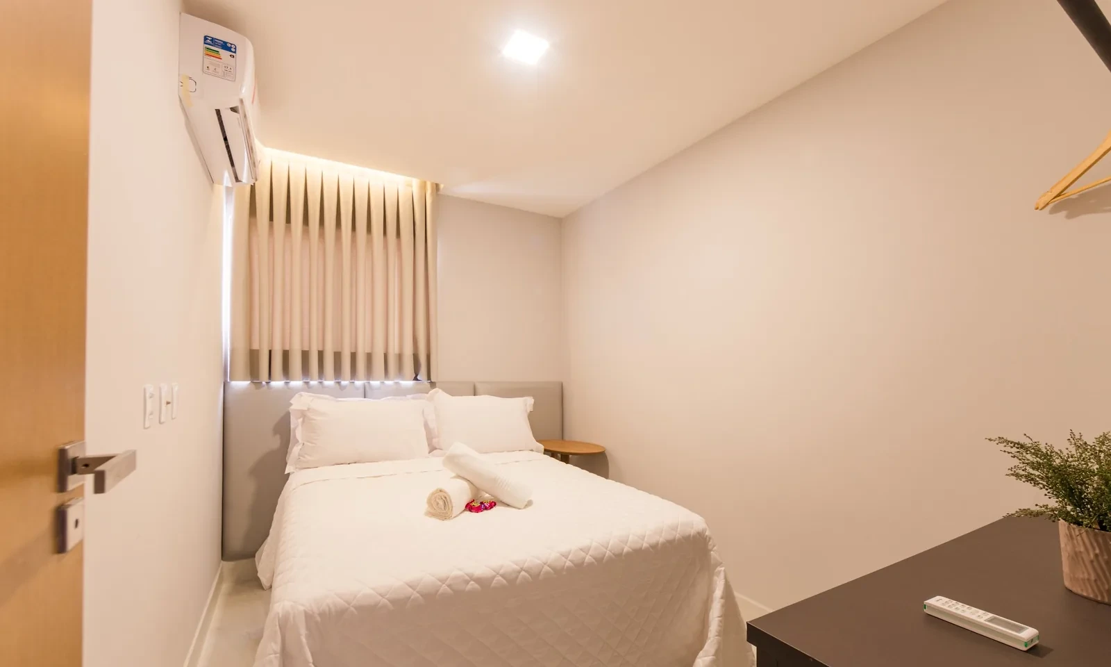 Apartamento Gaudium Flats — varanda com vista para Jardim Oceania