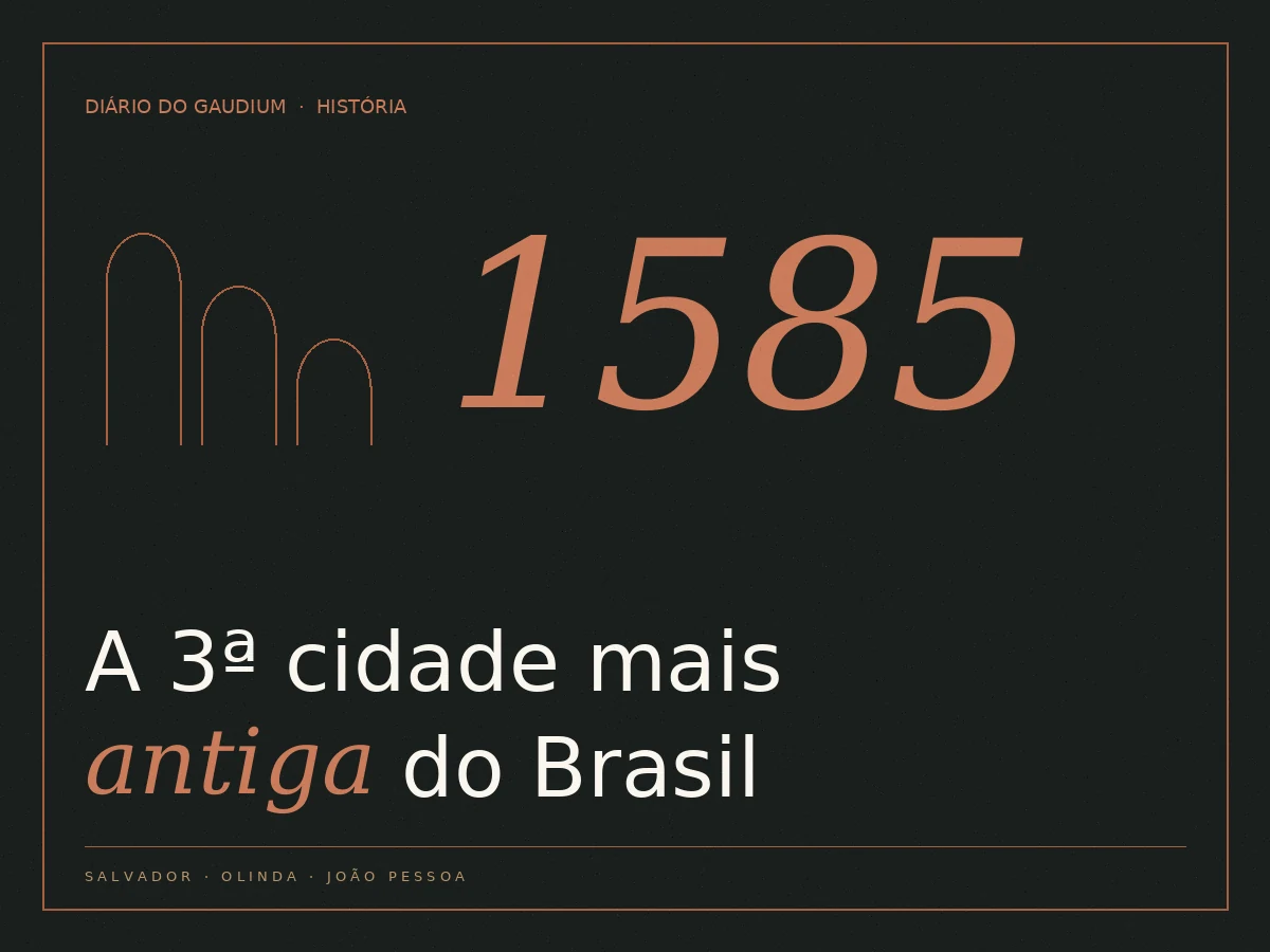 Centro hist&oacute;rico de Jo&atilde;o Pessoa com igrejas barrocas